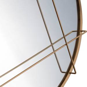 Dekospiegel Fine Metall  / Spiegelglas - Gold glanz