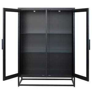 Credenza Kayys Vetro / Metallo - Nero