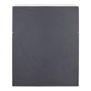 Verdunklungsvorhang Complete Blackout Polyester / Magnet - Schwarz