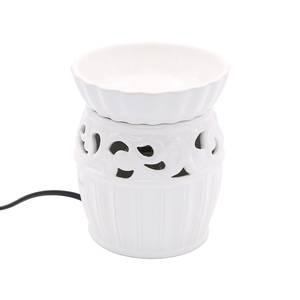 Elektrische Duftlampe Mossel Keramik -Weiß