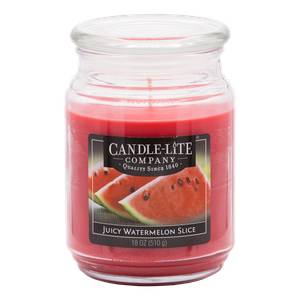 Duftkerze Juicy Watermelon Slice 510 Gramm - Stearin Wachs - Rot