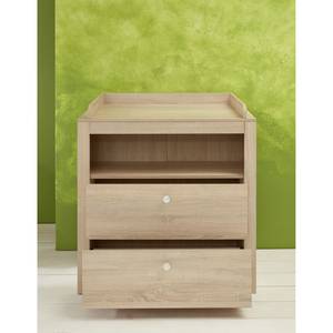 Wickelkommode Olivia Beige - Braun - Holzwerkstoff - 96 x 104 x 69 cm