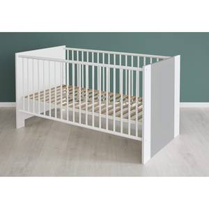 Babyzimmer-Set Pia (3-teilig) Grau - Weiß - Holzwerkstoff