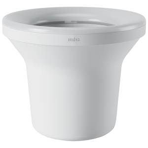 LED-Pflanztopf Ora Melamin / ABS Plastik - Weiß