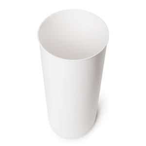 WC-Bürste Partaloo Stahl / Polypropylene - Weiß; Silber