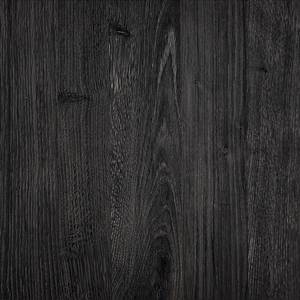 Eettafel Mannford metaal - mooreikenhouten look/mat zwart - Breedte: 140 cm