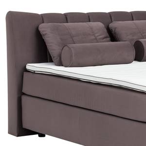 Lit boxspring Cape May Lit boxspring Free  140x200 H4 F023 Cosy Taupe - Taupe - 140 x 200cm - D4 ferme