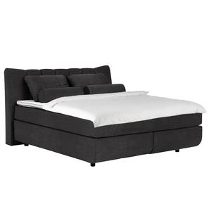 Letto boxspring Cape May Letto boxspring  180x200 H2/H2 F180 Color fango - Color antracite - 180 x 200cm - H2