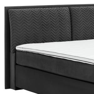 Boxspringbett Cape Vincent Grau - 140 x 200cm - H4