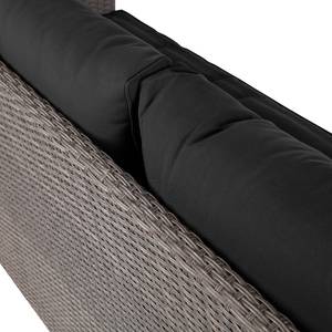 Loungebank Laurel (2-delig) polypropeen/polyester - grijs/beige