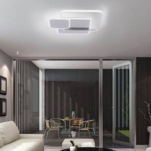 LED-Deckenleuchte Emilio Acrylglas / Aluminium - 1-flammig