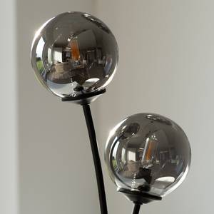 Staande LED-lamp Widow transparant glas/ijzer - 6 lichtbronnen