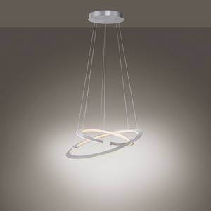 LED-hanglamp Alessa plexiglas/staal - 2 lichtbronnen