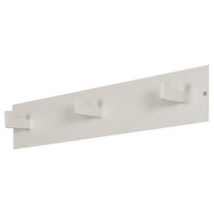 Porte-manteaux Oxnard II Métal - Blanc - Largeur : 50 cm