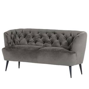 Banquette Burdett Gris - Largeur : 170 cm - Noir