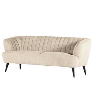 Küchensofa Ekenas Matt Sand - Breite: 200 cm - Schwarz