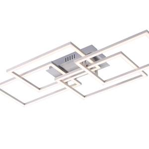 LED-Deckenleuchte Iven VI Polycarbonat / Aluminium - 4-flammig