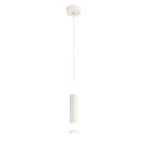 LED-hanglamp Derby I polyacryl/aluminium - 2 lichtbronnen - Wit