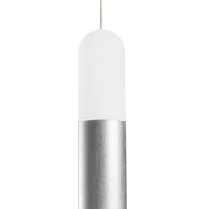 LED-Pendelleuchte Derby I Polyacryl / Aluminium - 2-flammig - Silber