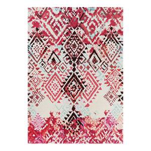 Wollen vloerkleed Love Vintage I scheerwol - roze - 130 x 190 cm