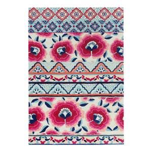 Tapis en laine Poppy I Laine vierge - Multicolore - 130 x 190 cm