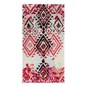 Wollen vloerkleed Love Vintage I scheerwol - roze - 80 x 150 cm