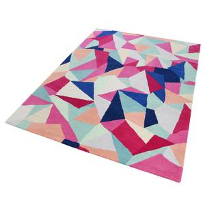 Tapis en laine Triangulum I Laine vierge - Multicolore - 130 x 190 cm