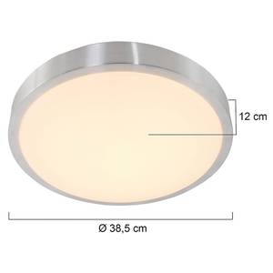 LED-plafondlamp Plafondlamp III acrylglas/ijzer - 1 lichtbron