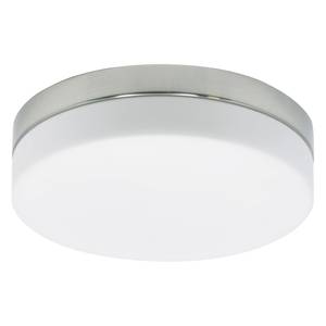 LED-Deckenleuchte Crouch II Milchglas / Aluminium - 1-flammig