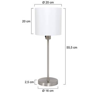 Lampe Noor Coton / Fer - 1 ampoule