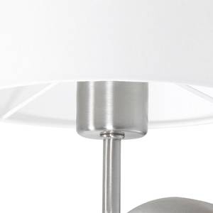 LED-Wandleuchte Noor Baumwollstoff / Eisen - 2-flammig