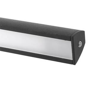 Bougeoir Litho LED-Platine Plexiglas / Fer - 1 ampoule