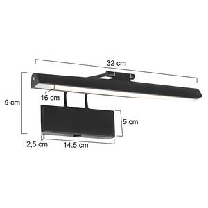 Applique murale Litho VI Plexiglas / Fer - 1 ampoule