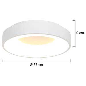 LED-Deckenleuchte Surgy I Acrylglas / Eisen - 1-flammig