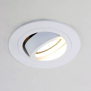Inbouwlamp Pélite VI acrylglas/ijzer - 1 lichtbron