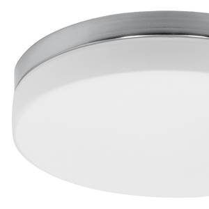 LED-Deckenleuchte Crouch III Milchglas / Aluminium - 1-flammig