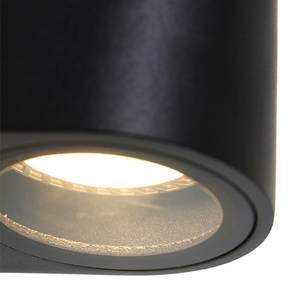 LED-Wandleuchte Brillion I Klarglas / Aluminium - 1-flammig