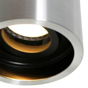 Inbouwlamp Pélite I acrylglas/ijzer - 1 lichtbron - Zilver