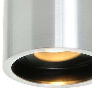Inbouwlamp Pélite I acrylglas/ijzer - 1 lichtbron - Zilver