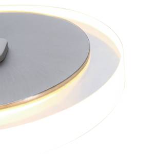 LED-Stehleuchte Turound III Klarglas / Eisen - 1-flammig
