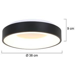 LED-Deckenleuchte Surgy II Acrylglas / Eisen - 1-flammig
