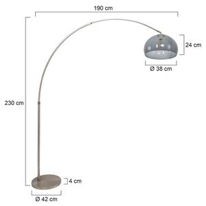 Lampadaire SparkLED-Platine Light Plexiglas / Fer - 1 ampoule