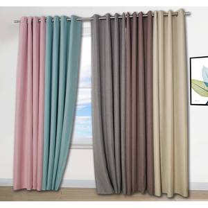 Ösenschal Dimout I Polyester - Beige - 140 x 225 cm