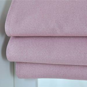 Store bateau à œillets Bessy I Polyester - Rose - 60 x 130 cm