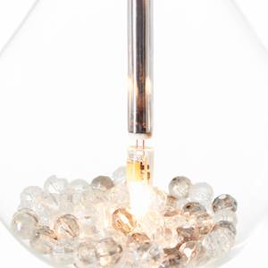 LED-Pendelleuchte Maira II Klarglas / Eisen - 4-flammig