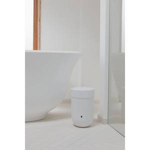 Poubelle salle de bain Touch Polypropylène / Thermoplastique - Blanc
