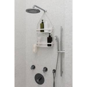 Porte savon de douche Flex Thermoplastique / Silicone - Blanc