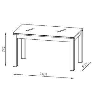 Table Shino Largeur : 140 cm