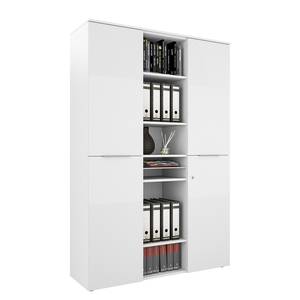 Armoire de bureau Trendo IV Blanc mat