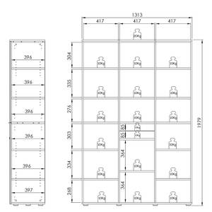 Dossierkast Trendo IV Mat wit